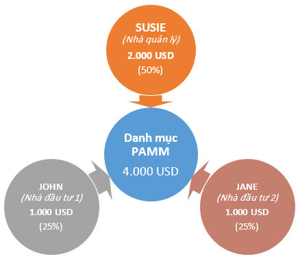 Ví dụ 1 về đầu tư PAMM của Alpari