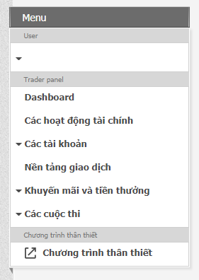 trang nạp tiền và rút tiền fbs