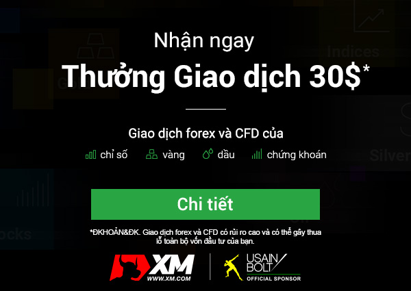 XM Thưởng 30$